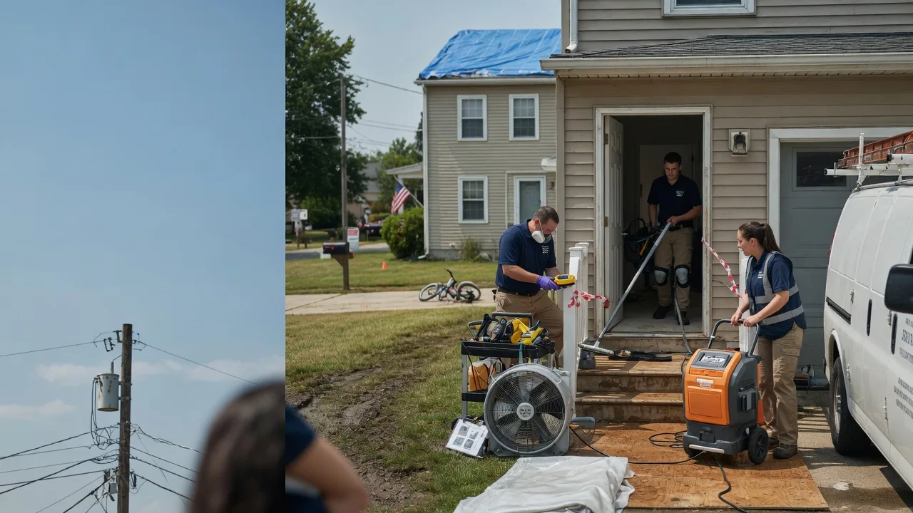 Water Damage Repair in Tiona, PA near me